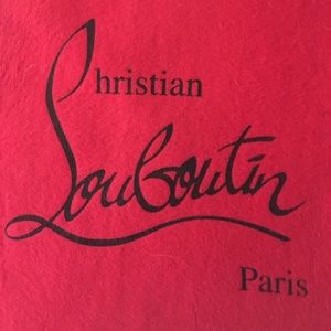 Christian Louboutin Paris Shoe Dust Bags